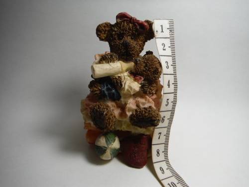 Mama Bear and baby feeding Bear Ornament