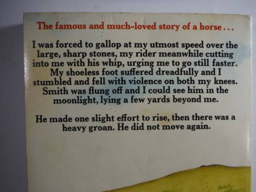 Black Beauty - Anna Sewell (Softcover)