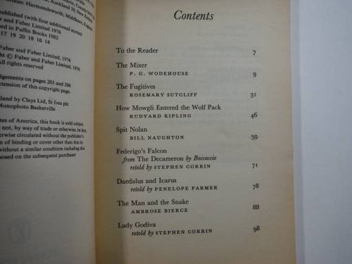 Stories For Tens And Over - Paperback - Edited by Sara and Stephen Corrin