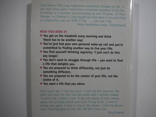 Making the Big Leap: Coach Yourself to Create the Life You Really Want - Suzy Greaves