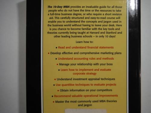 The 10-Day MBA - Steven Silbiger