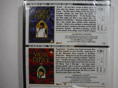 The Vicar Of Dibley : First and Second season complete with Dawn French (DVD)(2 DISC BOXSET)