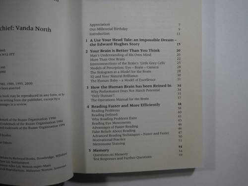 Use Your Head- Tony Buzan (Softcover)