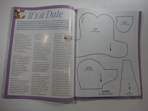 A Lot of 4 Australian  Bear Creations Magazines (SOFTCOVER)