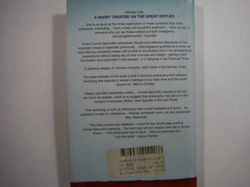 The Little Book of Philosophy- Andre Comte- Sponville - HARDCOVER