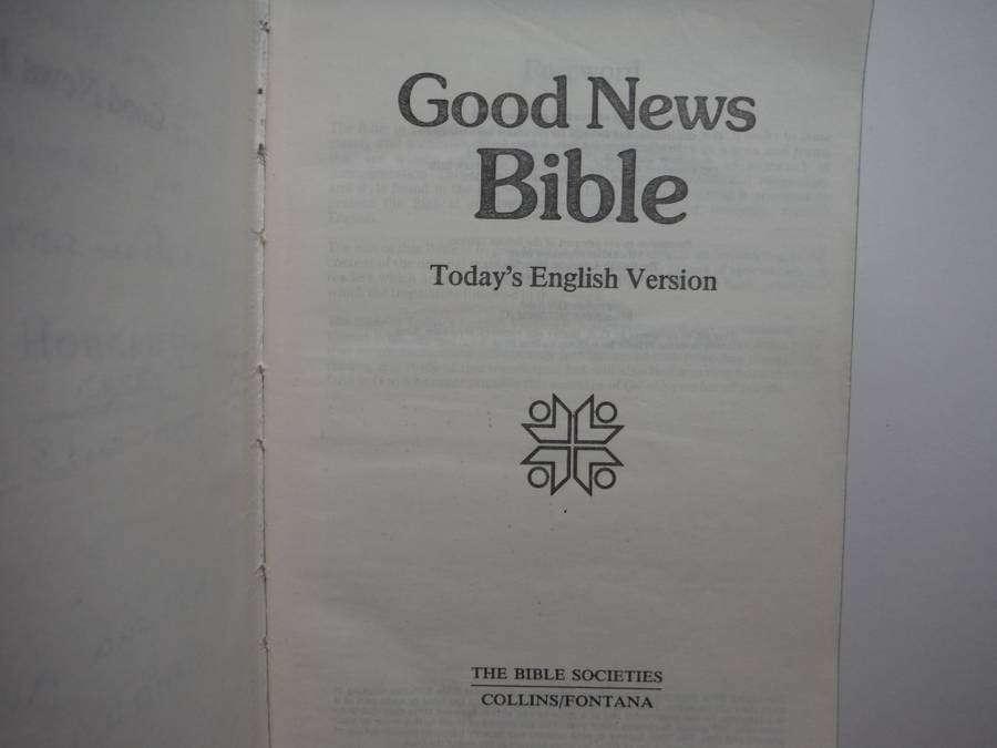 Good News Bible Illustrated : Today`s English Version - Imitation Leather, Limp Cover