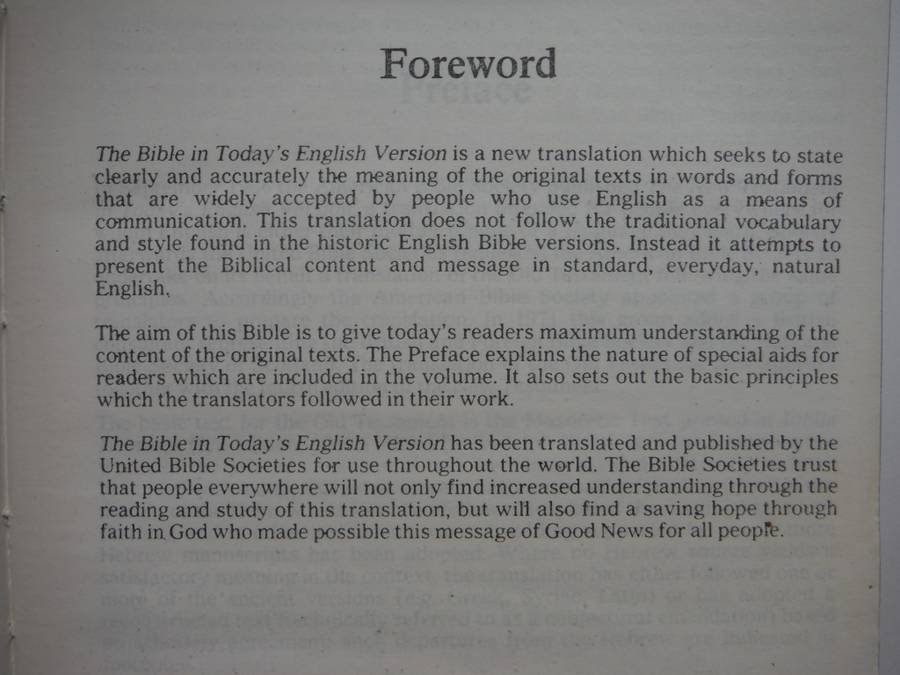 Good News Bible Illustrated : Today`s English Version - Imitation Leather, Limp Cover