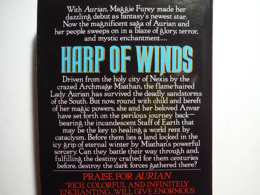 Harp of Winds : The Continuing Fantasy Saga of Aurian and Sword of Flame - Paperback