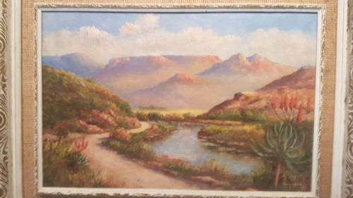 Original Norah Allen Oil on board!!!