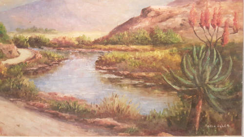 Original Norah Allen Oil on board!!!