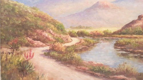 Original Norah Allen Oil on board!!!