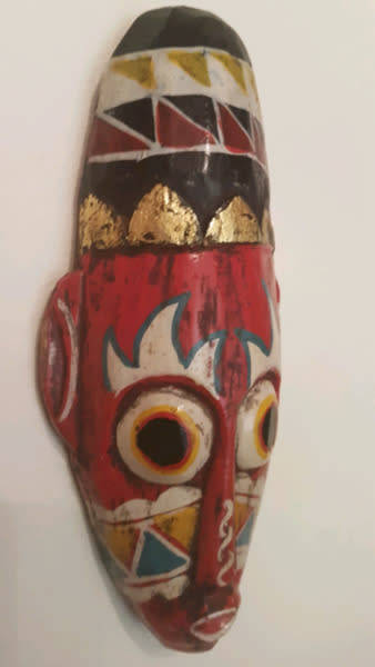 Beautiful Carved wall hanging "mask"