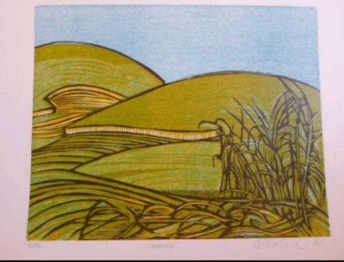 CECIL SKOTNES!!! Trial Woodblock Signed and Titled!!! INVESTMENT ART!!
