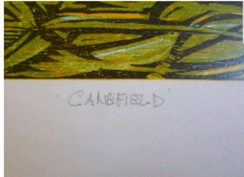 CECIL SKOTNES!!! Trial Woodblock Signed and Titled!!! INVESTMENT ART!!