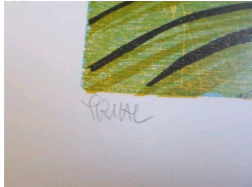 CECIL SKOTNES!!! Trial Woodblock Signed and Titled!!! INVESTMENT ART!!