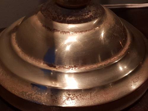 Vintage Brass Library lamp