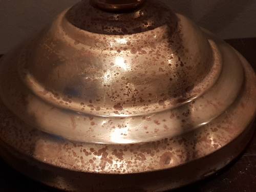 Vintage Brass Library lamp