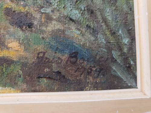 Iris Boden Oil Painting Signed and dated 1959!! Table Mountain!!