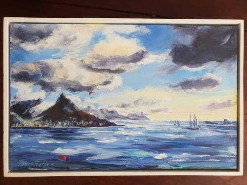 Patricia Fraser Original Painting with Provenance and its very own Youtube video!!