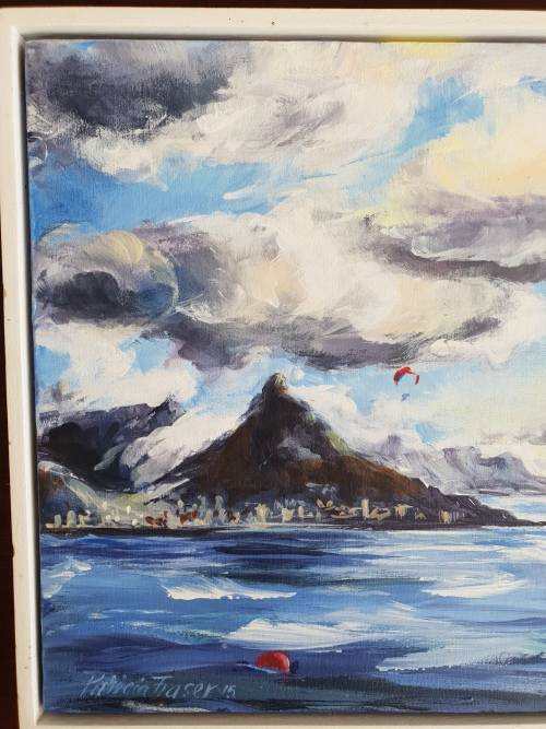 Patricia Fraser Original Painting with Provenance and its very own Youtube video!!