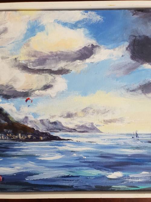 Patricia Fraser Original Painting with Provenance and its very own Youtube video!!