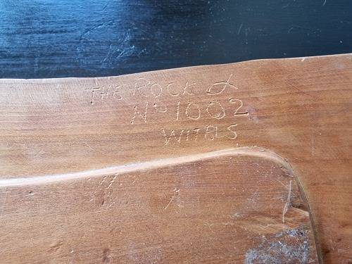 The Rock!! Solid Carved Wood Bowl Set!!  White Alder!!