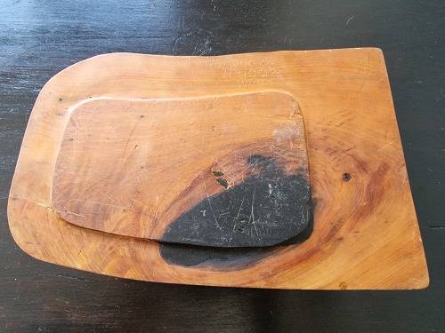 The Rock!! Solid Carved Wood Bowl Set!!  White Alder!!