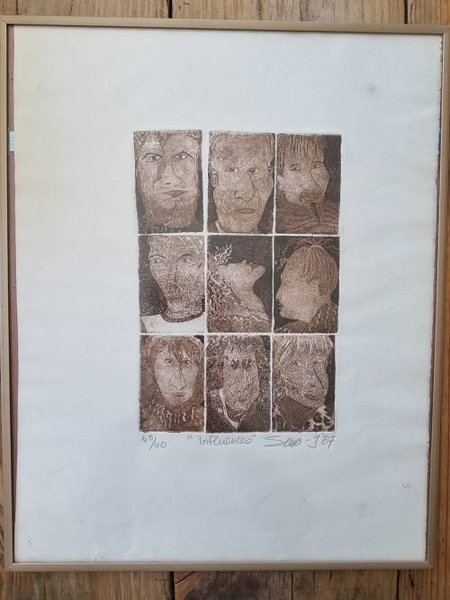 Sara J Etching 40/40 Signed, Titled and dated 1987!!