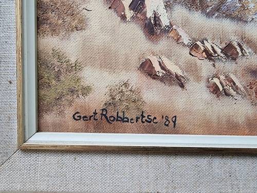 Gert Robertse Oil painting