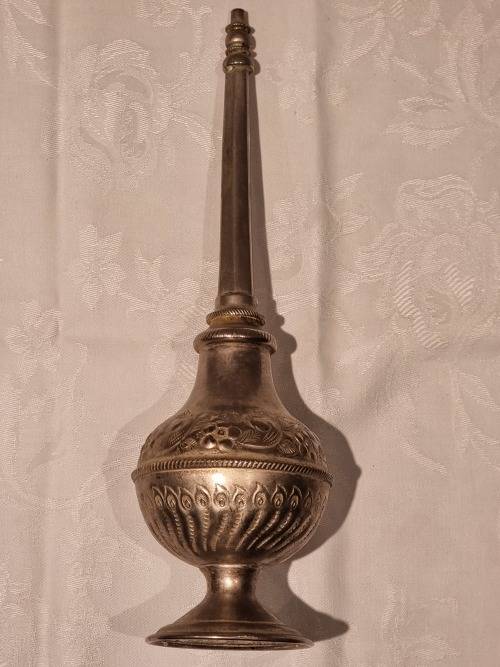 Beautiful Turkish Rose Water cannister.