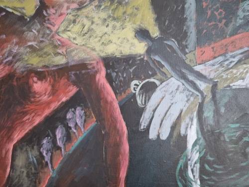 Abstract on Canvas