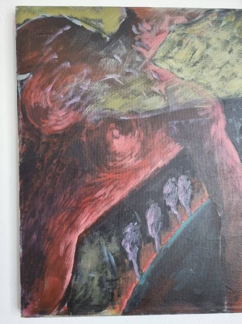 Abstract on Canvas