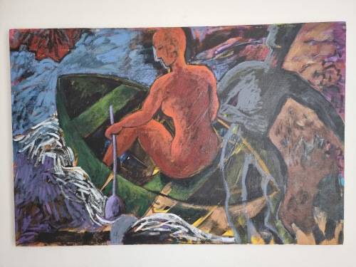 Abstract on Canvas