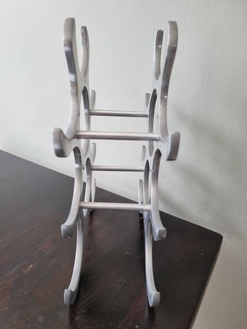 Wine Rack for 9 bottles in Aluminium.