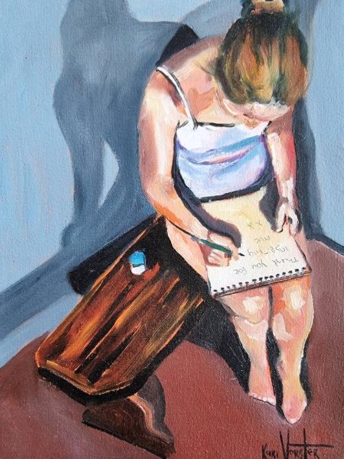 Kari Vorster Oil on Canvas