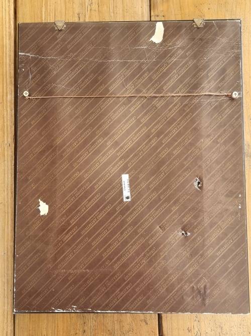 Large Italian 925 Silver Religious Icon