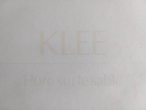 Paul Klee "Flora Auf Sand"