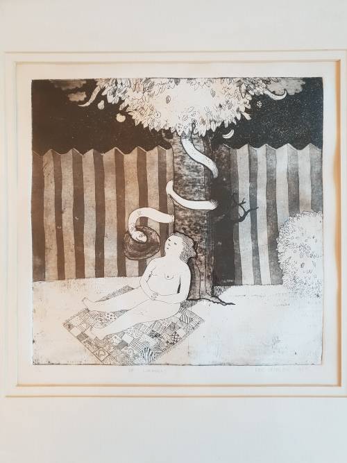 Diek Grobler Investment Art!! Crazy R1!! Numbered woodblock 3/6