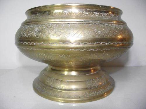 STUNNING BRASS JARDINIERE