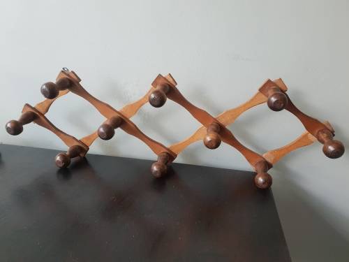 Vintage Expandable Peg Rack