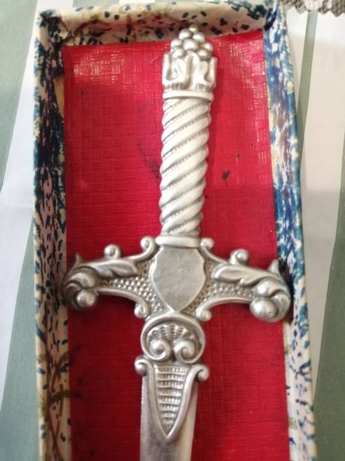 Silverplated Letter opener