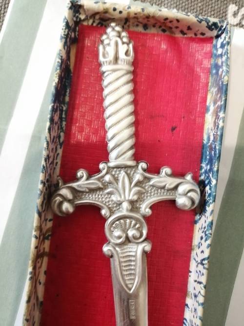 Silverplated Letter opener