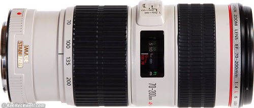 Canon EF 70-200mm f/4 L IS USM Lens
