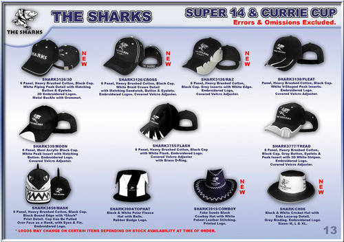 SHARKS CAPS(OFFICIAL)