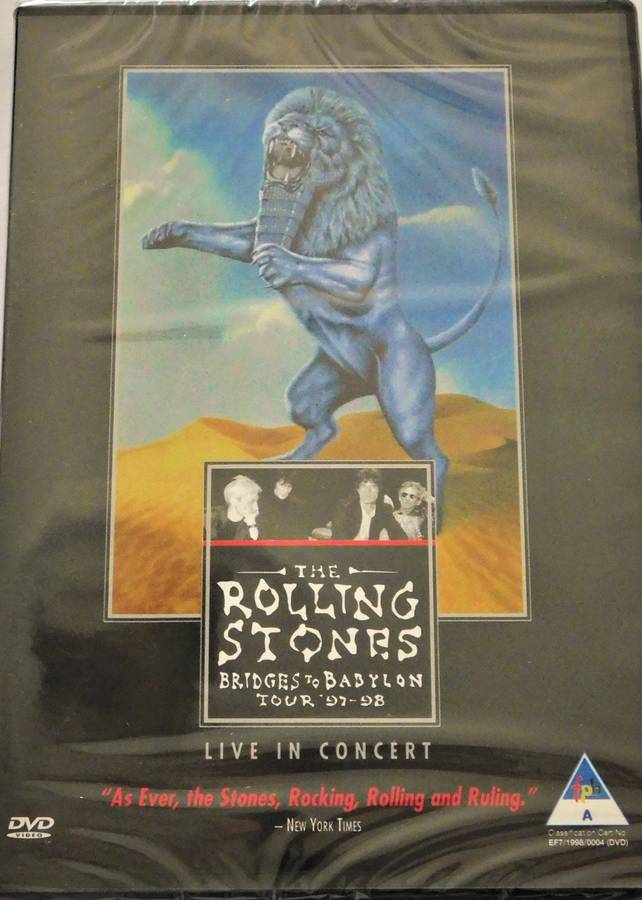 ROLLING STONES - Bridges to Babylon (DVD) NEW