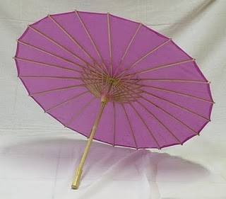 Wedding Parasols - All colours  (Orders between 1 and 49)