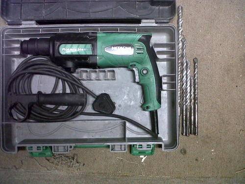 Hitachi Rotary Hammer with 5 Concrete Bits included...