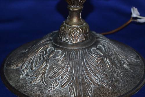 Victorian Style Banquet Lamp - Electric in Working order