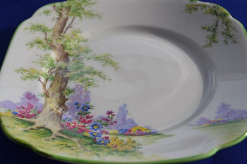 Royal Albert "Greenwood Tree" Trio c1930
