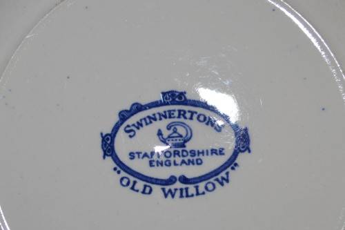 "Old Willow" Items - Seven Pieces